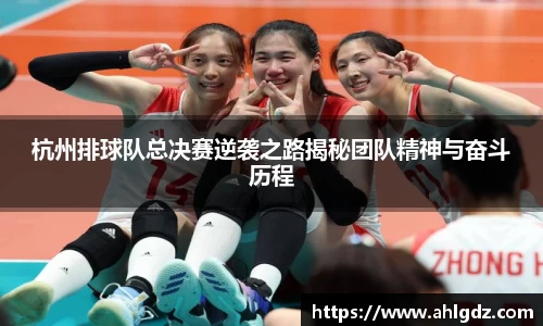 杭州排球队总决赛逆袭之路揭秘团队精神与奋斗历程